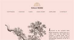 Desktop Screenshot of halliberri.com
